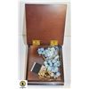 Image 1 : BOMBAY JEWELRY BOX WITH NEW AND ESTATE JEWELRY