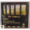 Image 1 : 10PC PAINT BRUSH SET