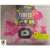 Image 1 : ULTRA BRIGHT LED PINK/WHITE TOQUE