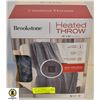 Image 1 : BROOKSTONE HEATED THROW 50 IN X 60 IN