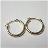 Image 1 : BZ1320-31 14K SMALL HOOP EARRINGS