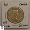 Image 1 : 1961 CANADA 50 CENT PIECE