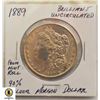 Image 1 : 1889 90% SILVER MORGAN DOLLAR