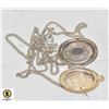 Image 1 : 1950s LADIES LOCKET WITH CHAIN
