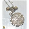 Image 1 : .925 MEXICAN SILVER PENDANT WITH CHAIN