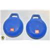 Image 1 : PAIR OF JBL FLIP BLUETOOTH SPEAKERS, WIRELESS