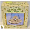 Image 1 : TRANQUIL GARDEN GAZING BALL DISH FEEDER IN