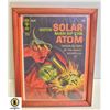 Image 1 : FRAMED 12 CENT GOLD KEY DOCTOR SOLAR MAN OF THE