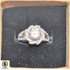 Image 1 : NEW .925 INTRICATELY DESIGNED MULTI-STONE RING