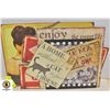 Image 1 : COLLECTION OF METAL GRAPHIC SIGNS TOGETHER-ESTATE