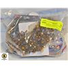 Image 1 : LARGE BAG OF ESTATE VINTAGE MIX JEWELRY-ESTATE