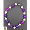 Image 1 : #180-NATURAL FRESH WATER PEARL +SUNGILITE