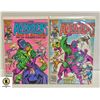 Image 1 : MARVEL AVENGERS #267, 269 COMIC LOT, KANG DYNASTY