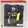 Image 1 : BLUE HI-VIS WORK SHIRT,SIZE SMALL