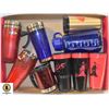 Image 1 : FLAT OF VARIOUS INSULATED TRAVEL COFFEE MUG
