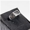 Image 2 : MENS TITANIUM ALLOY CUBIC ZIRCONIA