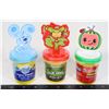 3 NEW NICKELODEON KIDDY DOUGH TUBS WITH TEENAGE
