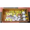 Image 1 : LARGE BOX OF PICO WIRE/BLACK TAPE/PLUG ENDS