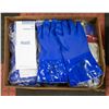 Image 1 : BOX W/30 PAIRS SZ 11 ANSELL RUBBER GLOVES
