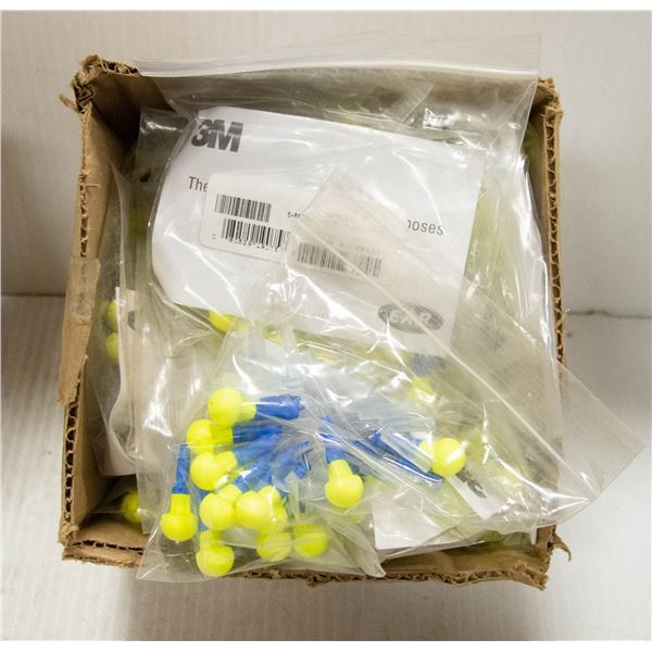 BOX OF 3M EARPLUGS