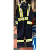 Image 1 : NEW BLUE SIZE 52T COVERALLS WITH REFLECTIVE STRIP