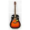 Image 1 : ALVAPEZ SUNBURST ACOUSTIC GUITAR WITH SOFT CASE
