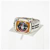 Image 1 : "FORD MUSTANG" RING .925 STERLING SILVER SIZE 11
