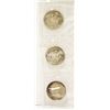 Image 1 : CANADIAN 1965/66/67 SILVER 50 CENT COINS- SET OF