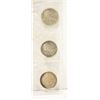 Image 2 : CANADIAN 1965/66/67 SILVER 50 CENT COINS- SET OF