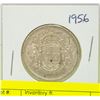 Image 1 : 1956 CANADIAN SILVER HALF DOLLAR