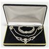 VINTAGE RHINESTONE SET WITH