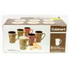 Image 1 : NEW CUISINART SET OF 6 LATTE MUGS (16 OZ/473ML)