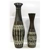 Image 1 : PAIR OF WICKER VASES 33" & 26" TALL