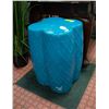 BLUE CERAMIC PLANT STAND/STOOL