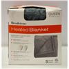 Image 1 : BROOKSTONE SIZE: QUEEN 84 X 90 HEATED BLANKET