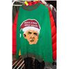 Image 1 : ADULT LARGE "TRUMP" UGLY CHRISTMAS SWEATER-ESTATE
