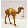 Image 1 : VINTAGE LEATHER WRAPPED CAMEL FIGURINE