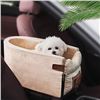 Image 2 : NEW BEIGE PET CONSOLE BED / BOOSTER SEAT