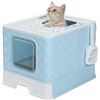 Image 1 : NEW PAWZ ROAD CAT LITTER BOX ( BLUE )