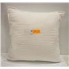 Image 1 : NEW 15 X 15" THROW PILLOW WITH WHITE COVER