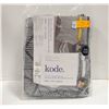 Image 1 : NEW REPACK KODE 2 IN 1 TWIN SIZE DUVET COVER SET