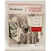 Image 1 : BROOKSTONE HEATED THROW 50 IN X 60 IN