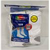 Image 1 : WHITE CREW SOCKS,SIZE 6-12,6-PACK,FRUIT OF THE