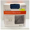 Image 1 : BROOKSTONE SIZE: QUEEN 84 X 90 HEATED BLANKET