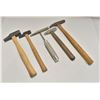 Image 1 : LOT OF 5 SMALLER HAMMERS