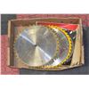 Image 1 : LOT OF 8 - 8 & 10" CIRCULAR SAW BLADES