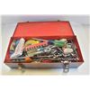 Image 1 : BLUE STEEL TOOLBOX WITH CONTENTS