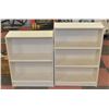 Image 1 : LOT OF 2 SHELVING UNITS EACH ONE MEASURES