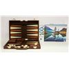 Image 1 : BACKGAMMON & 1000 PIECE PUZZLED (SEALED)
