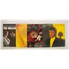 Image 1 : LOT OF 4 ROLLING STONES & ROD STEWART RECORDS